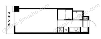 ドミシールカワイ3Fの間取図