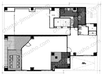 MARK SQUARE 御徒町1階の間取図