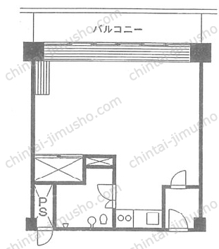 神宮前コーポラスの間取図