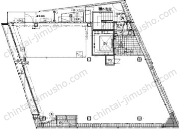 Bussola JIYUGAOKAの間取図