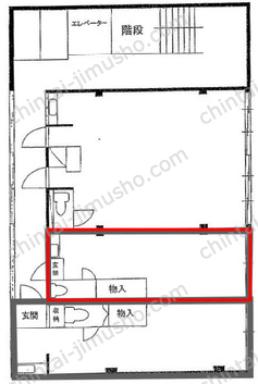 TOC ANNEX6階の間取図