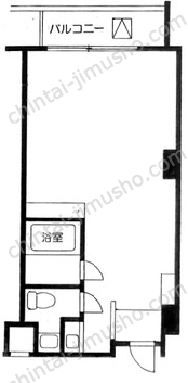 朝日九段マンションの間取図