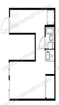 プレステージ中目黒1階の間取図