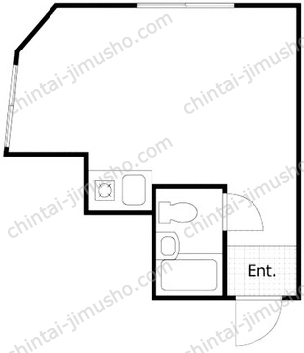 フェリス成田3階の間取図