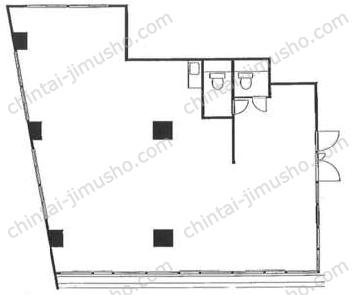 ライオンズマンション赤坂の間取図