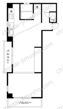 高円寺南サマリヤマンションの間取図