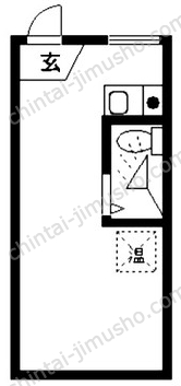 西日暮里エーシービルの間取図