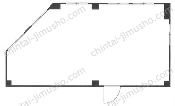 井上ビル2階の間取図