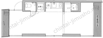 六本木テラスの間取図