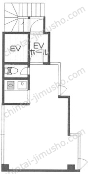 バロンビル5階の間取図