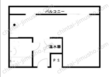 サンモール道玄坂5階の間取図