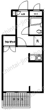 マノアール世田谷の間取図