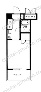 目白コンコルド3Fの間取図