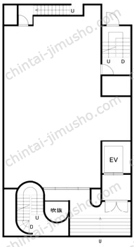 SANWA青山Bldg1階の間取図