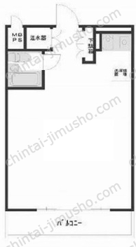 日興パレス横浜の間取図