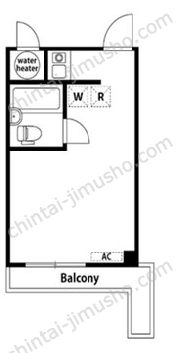 DIKマンション新橋の間取図