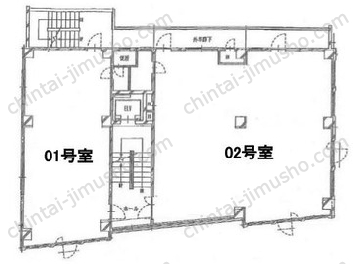 大貫ビルの間取図