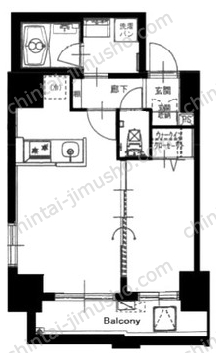 CASA AZABU Le Grandの間取図