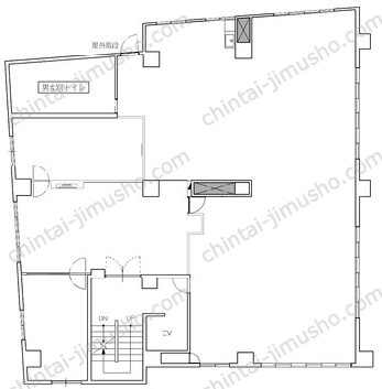 茗渓マンション3階の間取図