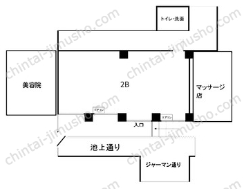 山王アーバンライフの間取図