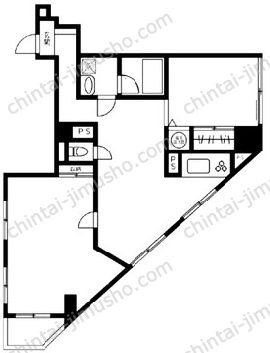 サニークレスト三田3階の間取図