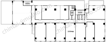 ライオンズマンション中目黒2階の間取図