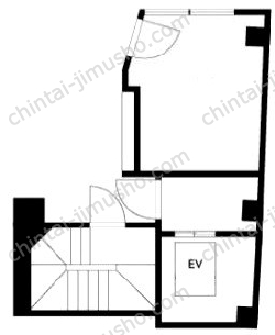 京喬ビル／華立ビル1階の間取図