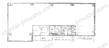 TS-3BLDG2階の間取図