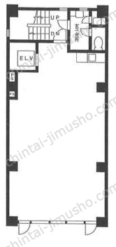 銀座山中ビルの間取図
