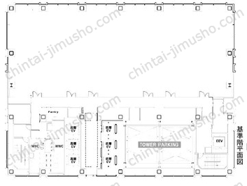 Kタワー横浜3Fの間取図