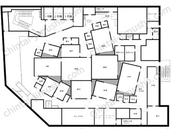 京王フレンテ新宿3丁目ビル／12 SHINJUKU3CHOME4Fの間取図