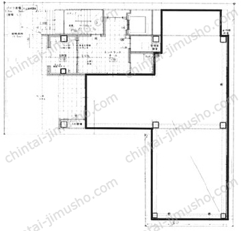エスリードグランスクエア横浜関内1Fの間取図