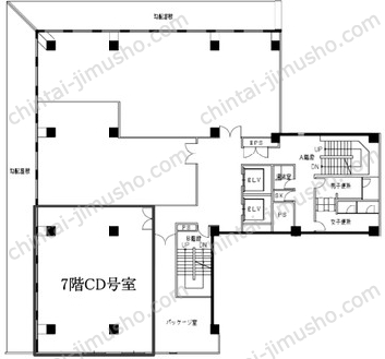 第2山崎ビルの間取図