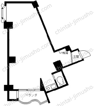 サンハイツ中野の間取図