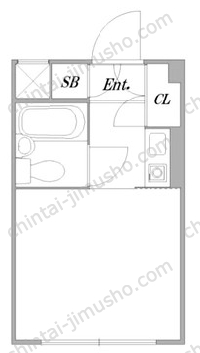 シャルム初台4階の間取図