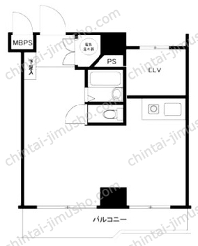 ライオンズマンション石川町第210階の間取図
