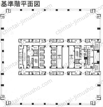 晴海アイランドトリトンスクエアオフィスタワーZの間取図