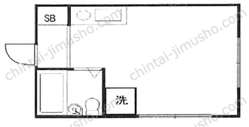 ビバリーホームズ大崎2階の間取図