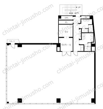 VORT浜松町Ⅰ10階の間取図