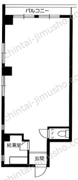 麹町ロイヤルビルの間取図