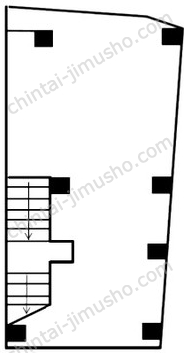 新井ビル3階の間取図