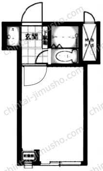 新宿三光町ハイムの間取図
