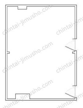 赤坂オフィスハイツ／赤坂ライズオフィスの間取図