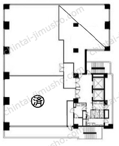 第15三ツ木ビルの間取図