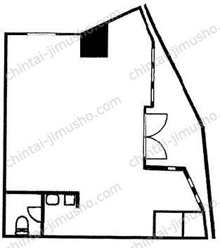パレ・エテルネル1Fの間取図