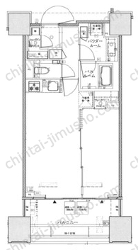 シティタワー銀座東の間取図