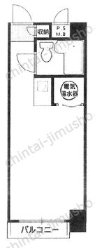 ドルミ五反田アンメゾンの間取図
