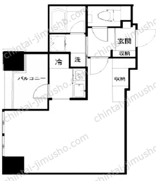 新橋プラザビルの間取図