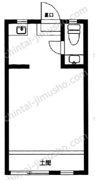 白石ビルの間取図