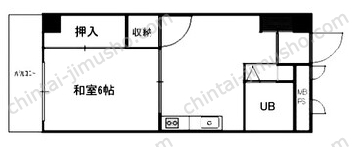 皆川ビルの間取図